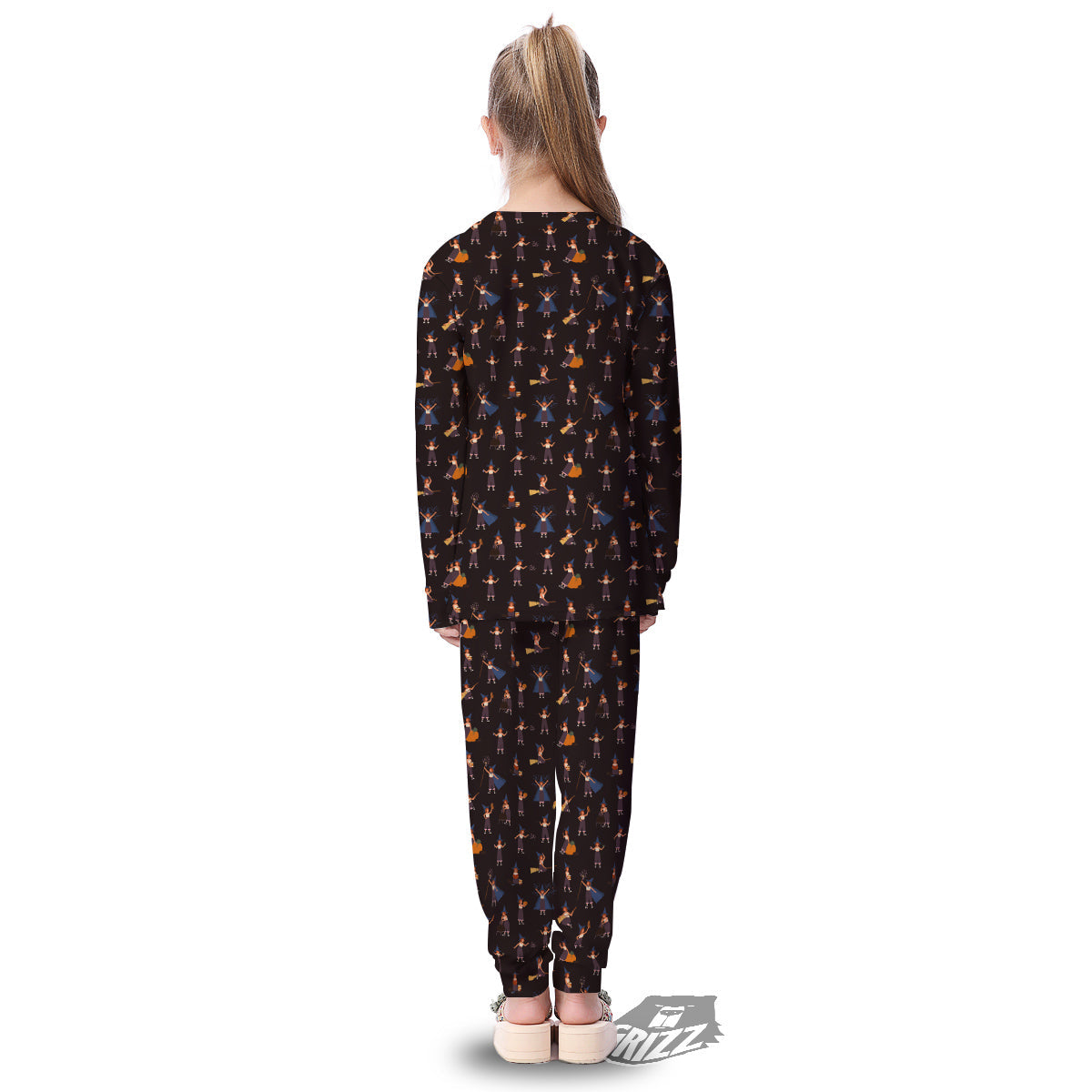 Wizard Cute Print Pattern Kid's Pajamas-grizzshop
