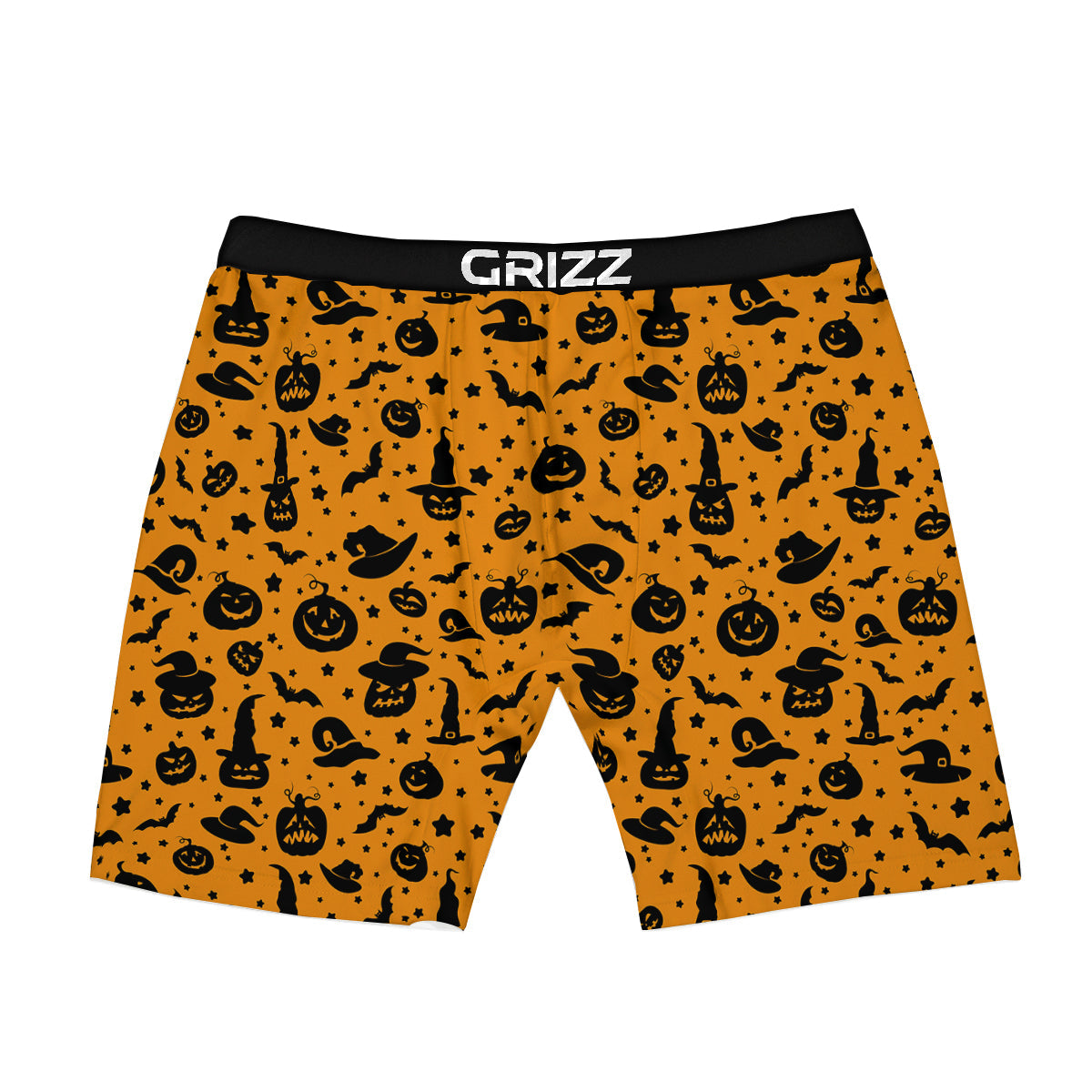 Wizard Halloween Print Pattern Boxer Briefs-grizzshop