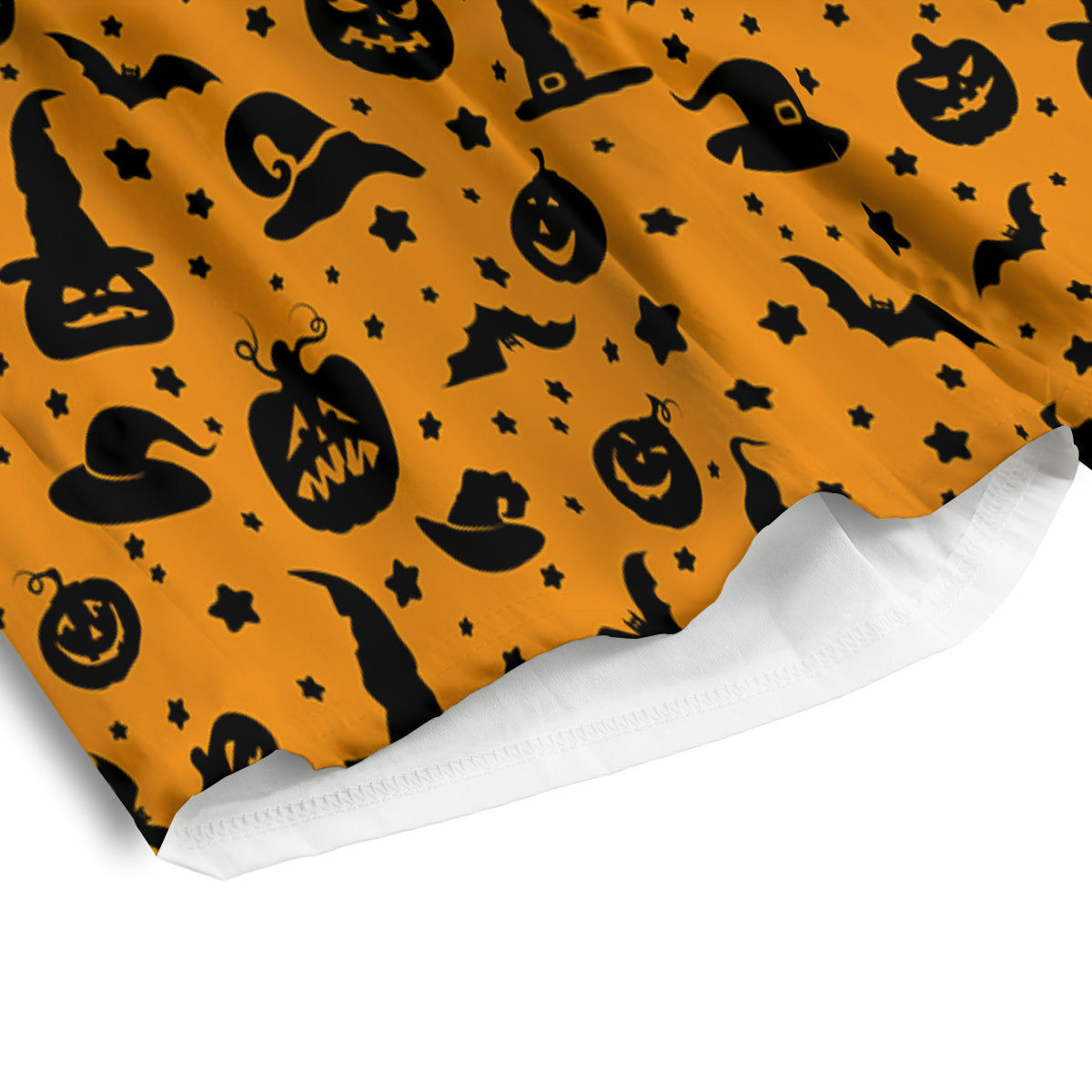 Wizard Halloween Print Pattern Men's Athletic Shorts