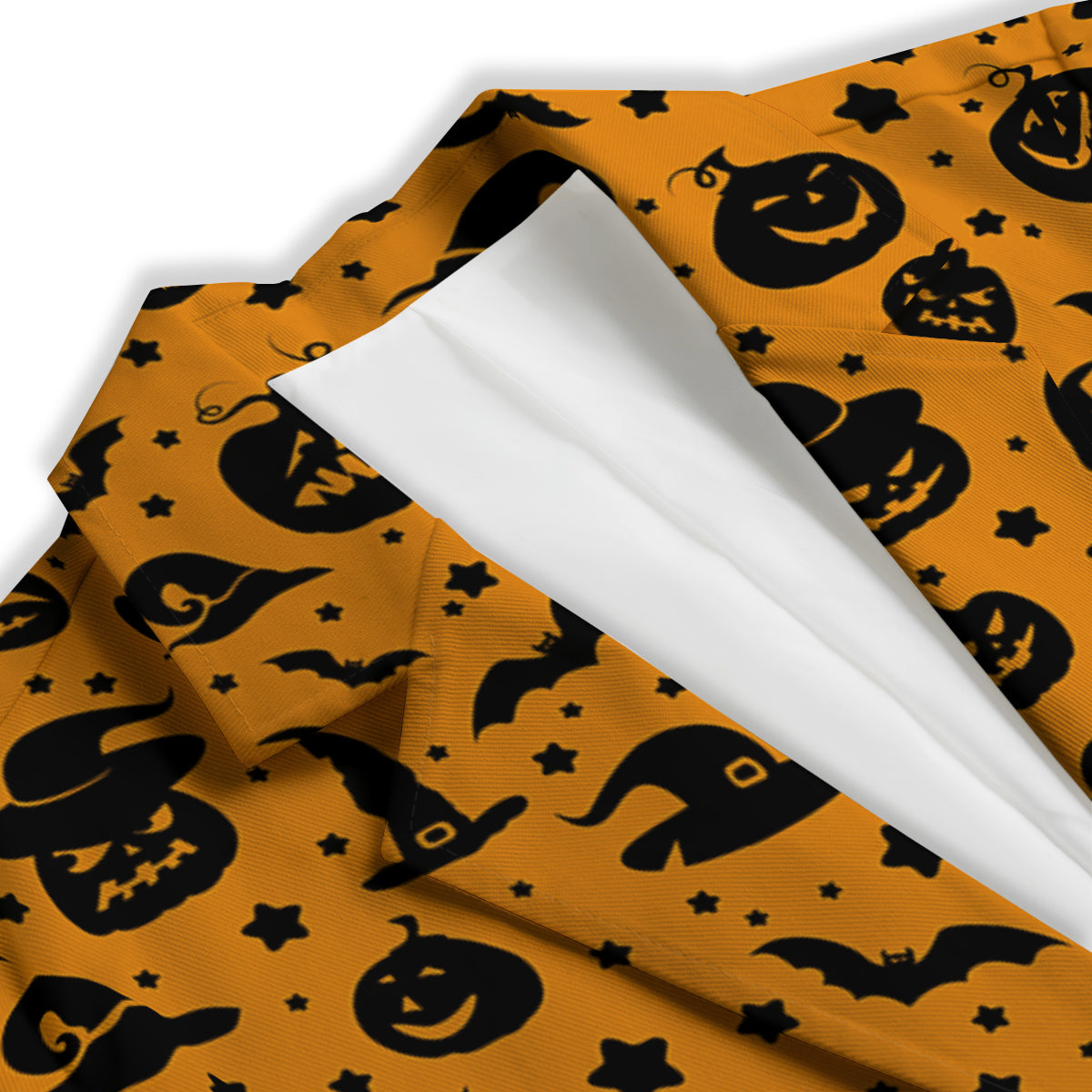 Wizard Halloween Print Pattern Women's Blazer-grizzshop