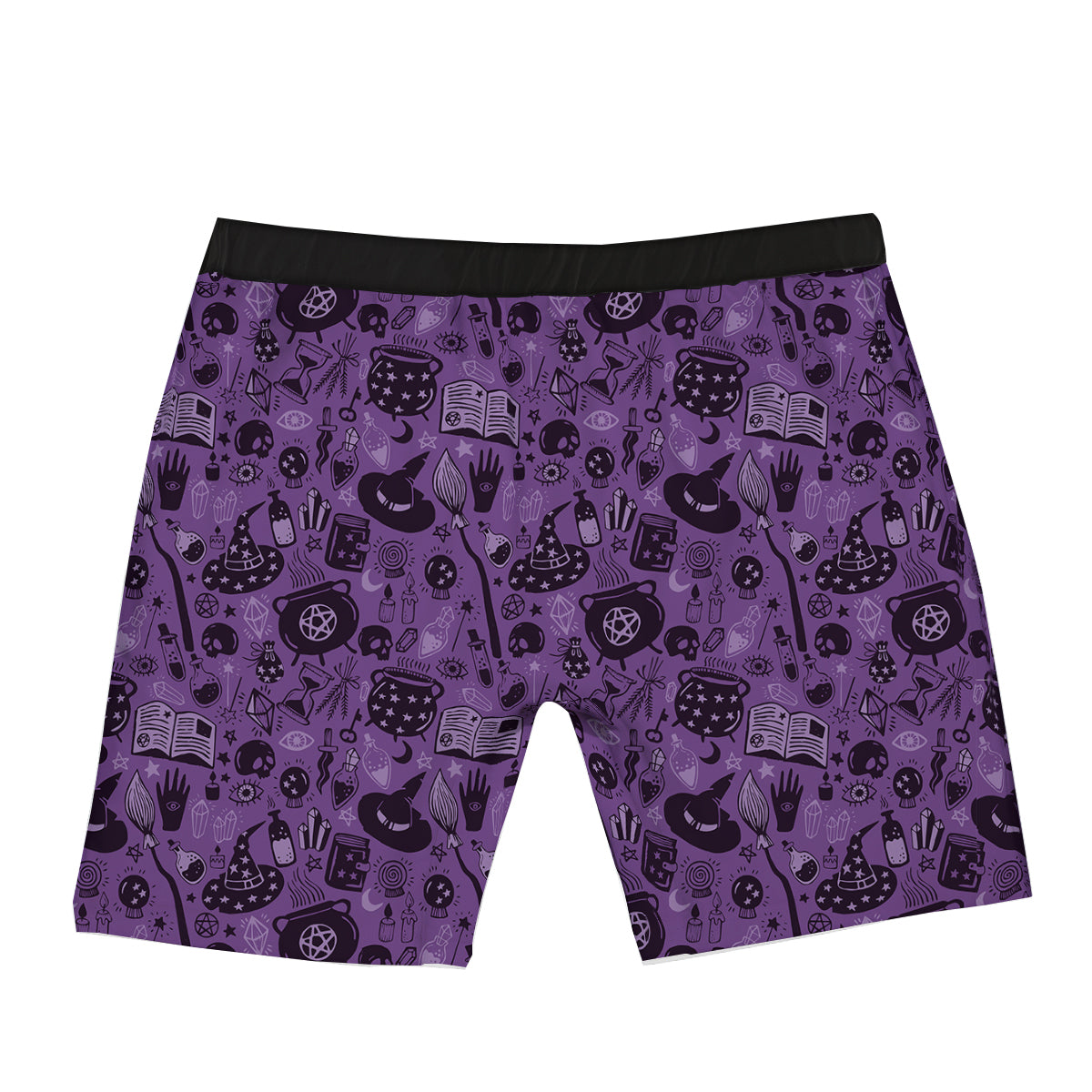 Wizard Magic Print Pattern Boxer Briefs-grizzshop