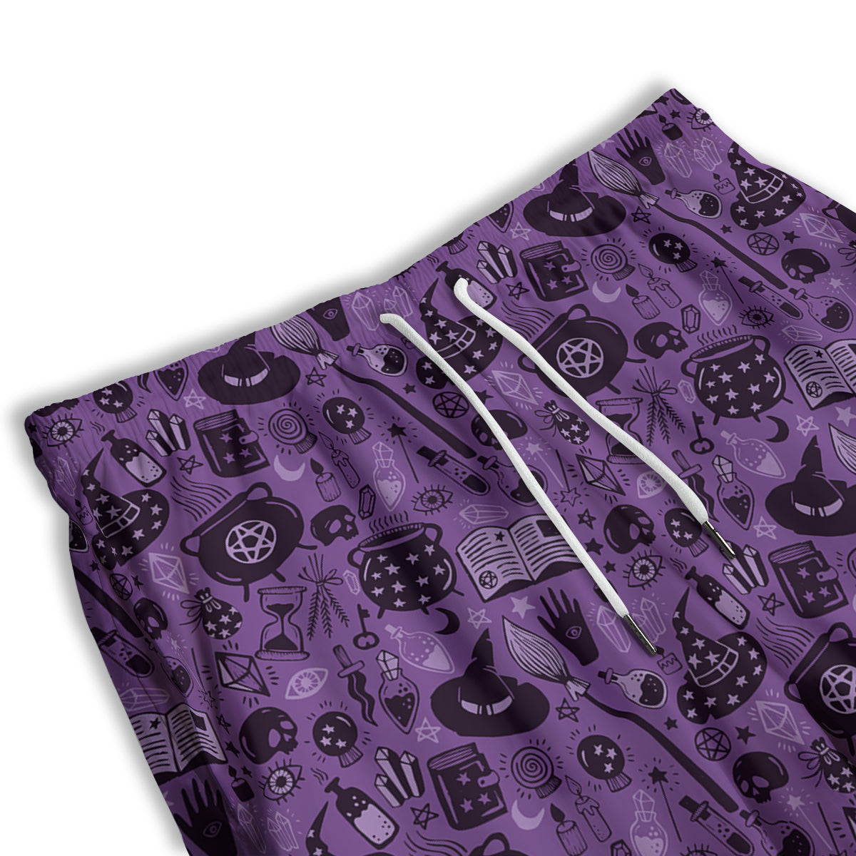 Wizard Magic Print Pattern Men's Athletic Shorts-grizzshop