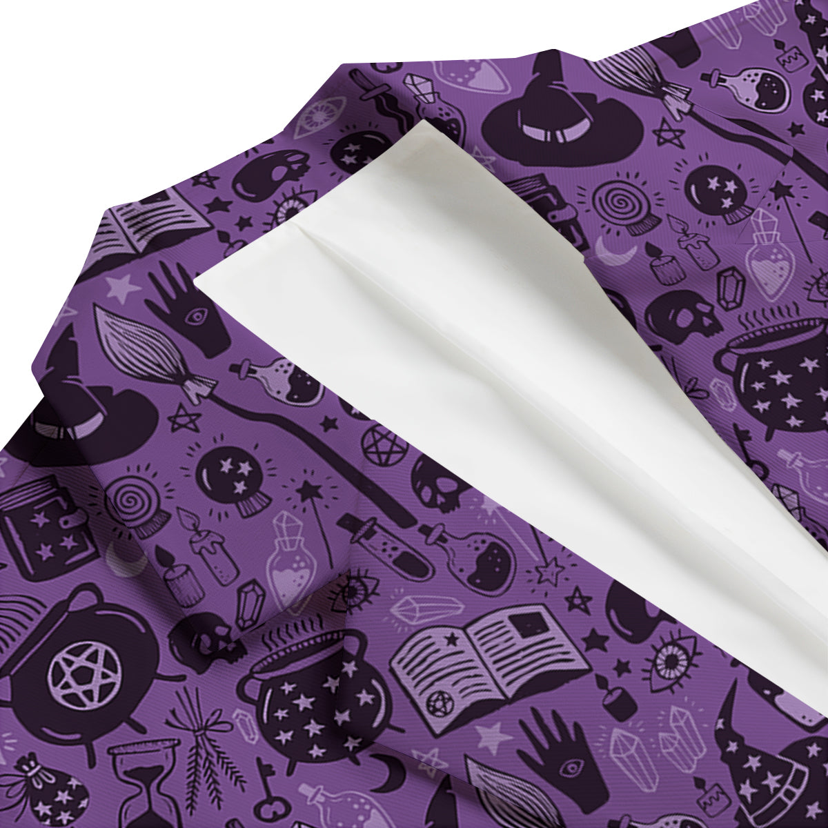 Wizard Magic Print Pattern Men's Blazer-grizzshop