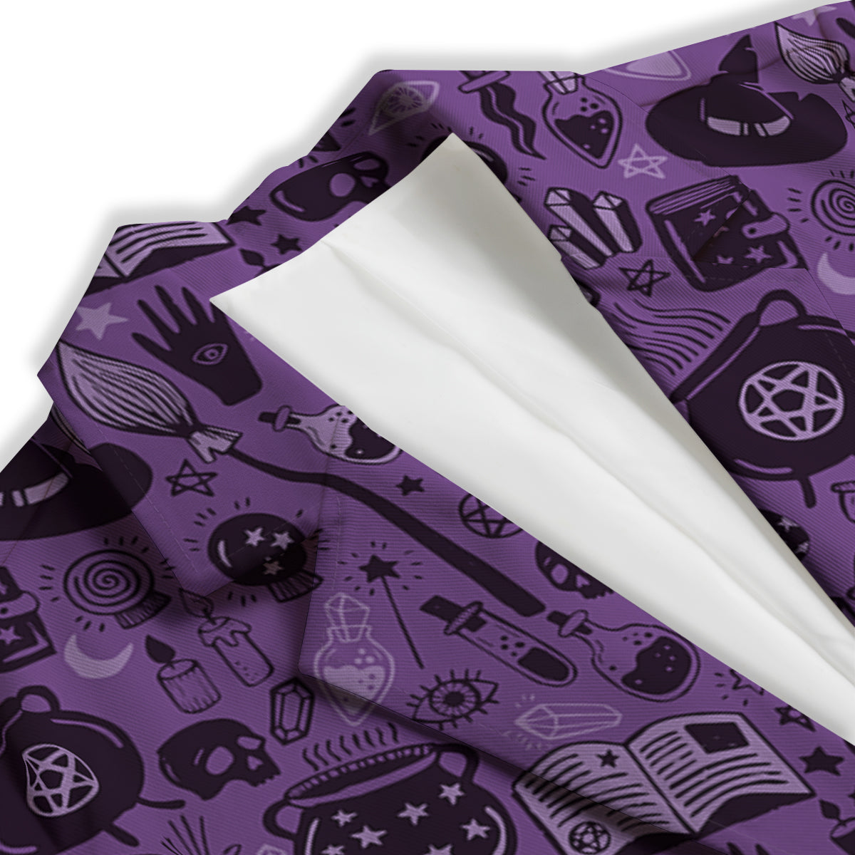 Wizard Magic Print Pattern Women's Blazer-grizzshop