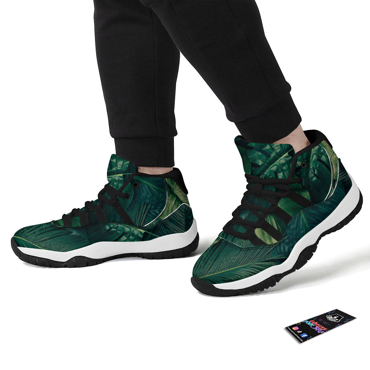 Woven Ethnic Mexican Print Pattern Black Bball Shoes-grizzshop