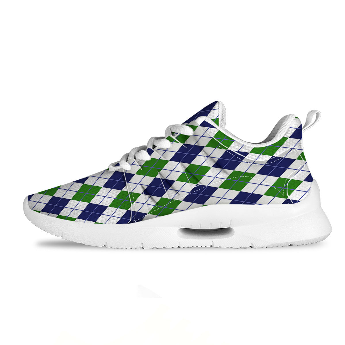 Woven Mexican Colorful Print Pattern Tennis Shoes-grizzshop