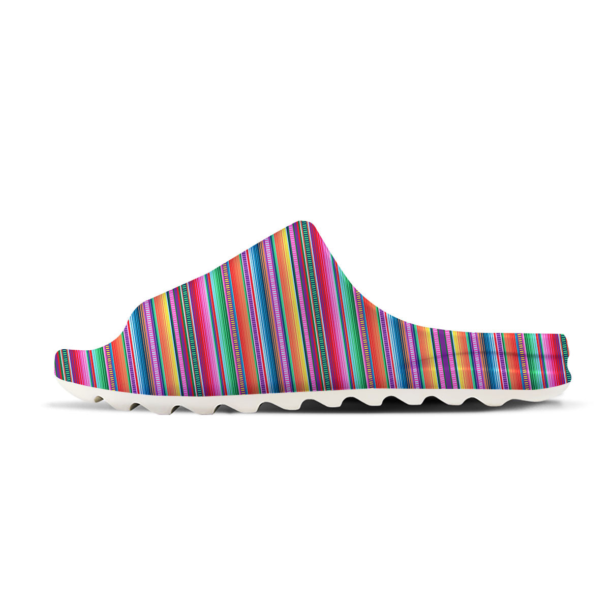 Woven Ethnic Mexican Print Pattern Sandals-grizzshop