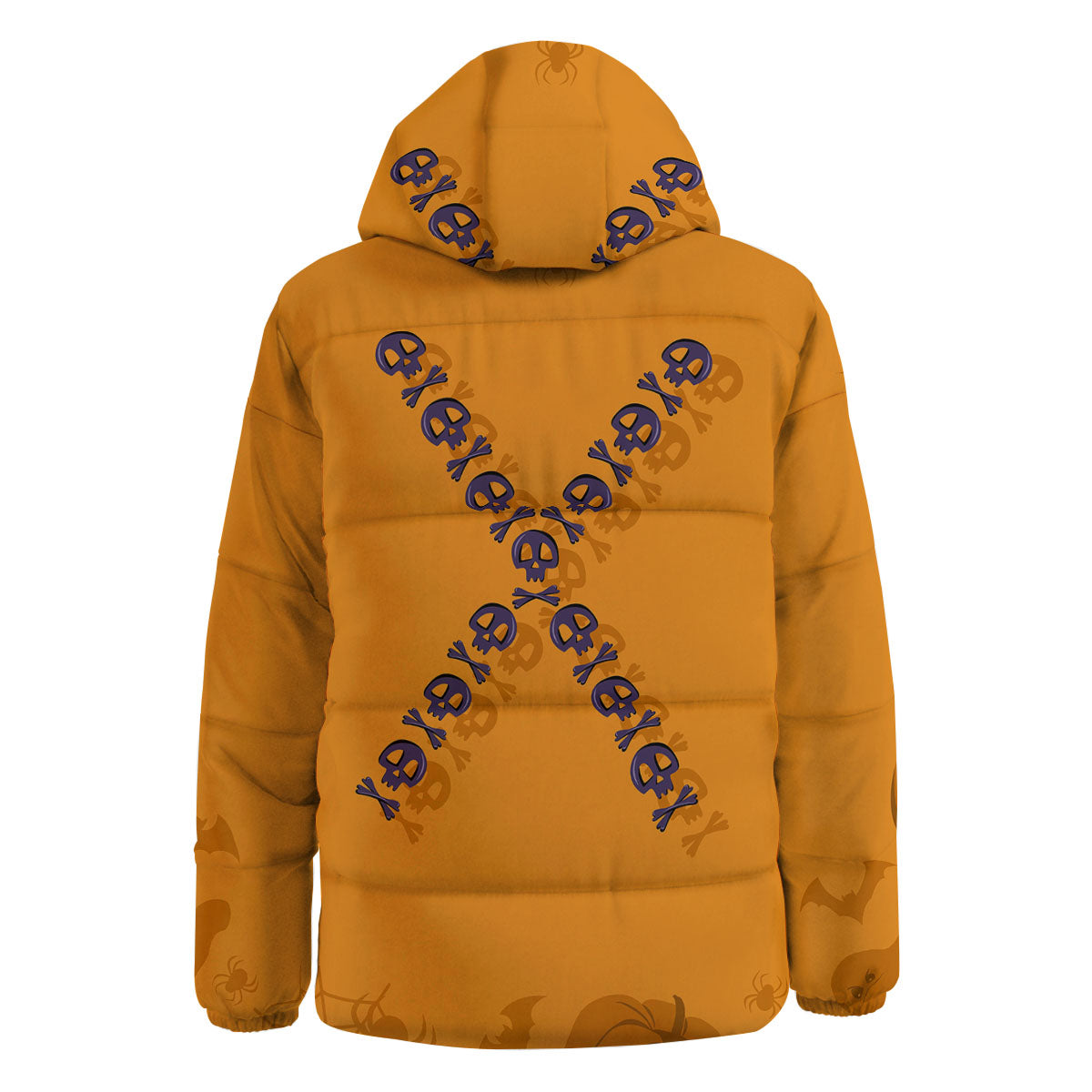 X Halloween Print Down Jacket-grizzshop