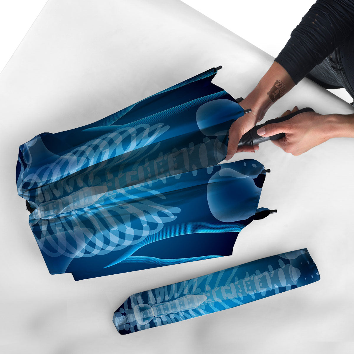 X-Ray Film Radiologist Print Umbrella-grizzshop