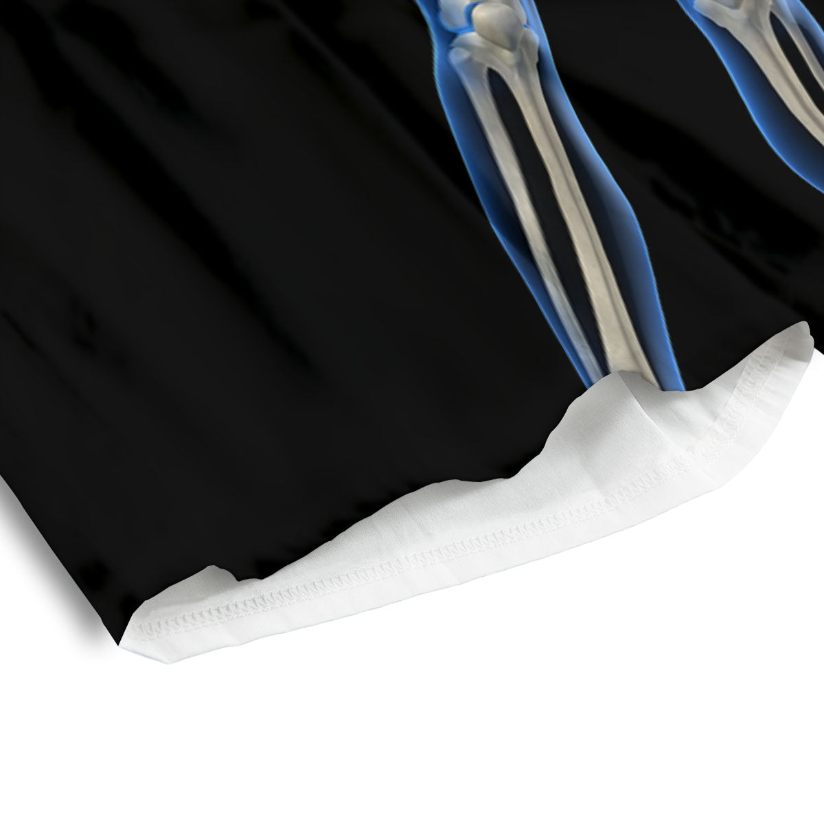 X-Ray Human Skeleton Print Men's Athletic Shorts