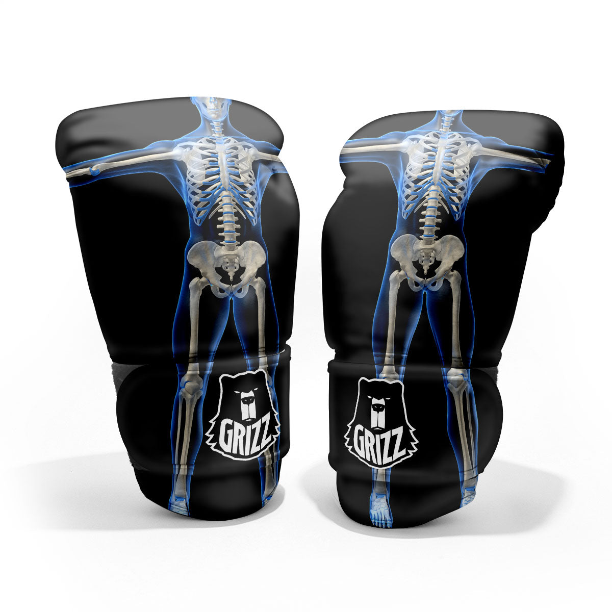 X-Ray Human Skeleton Print Pro Boxing Glove