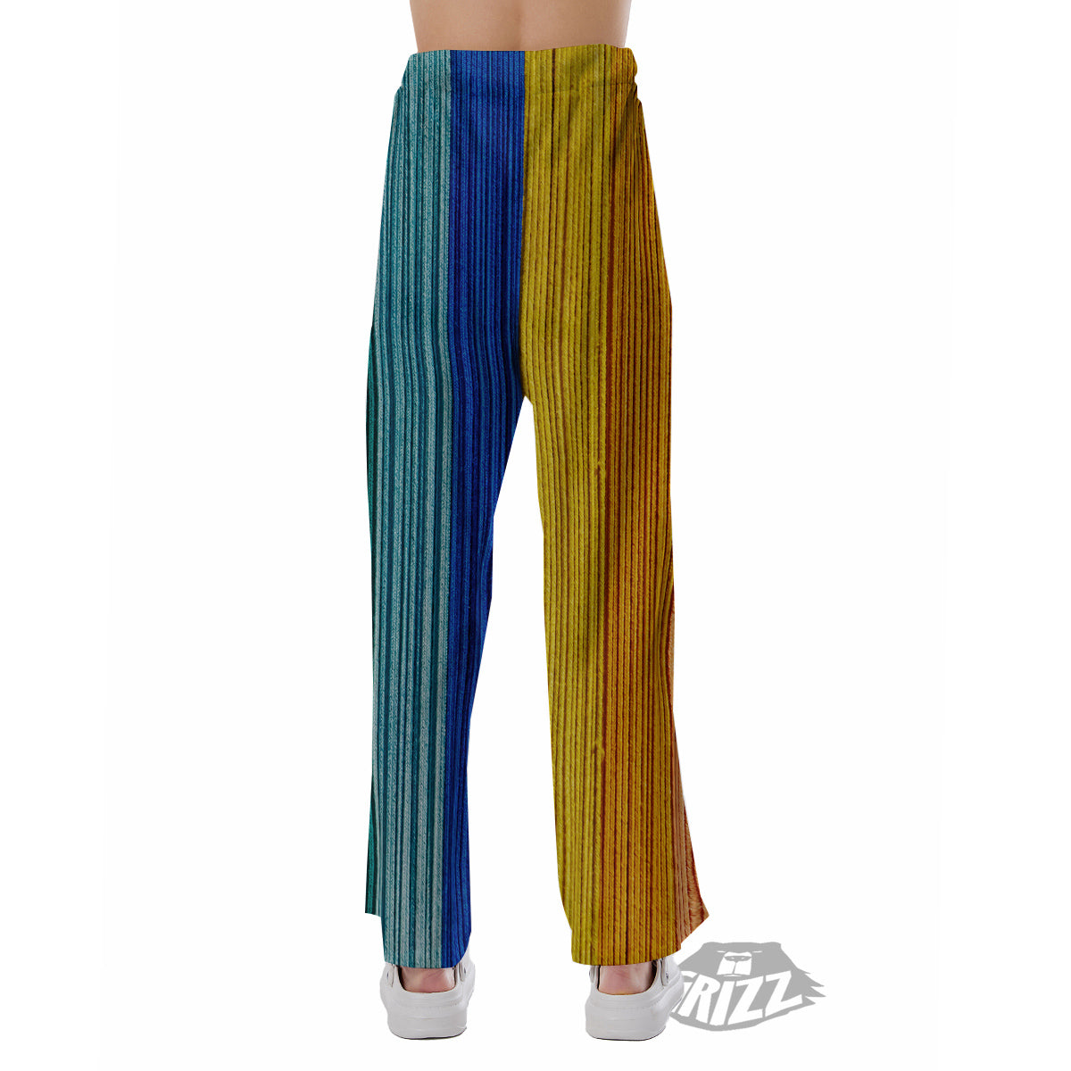 Yarn Colorful Print Pajama Pants-grizzshop