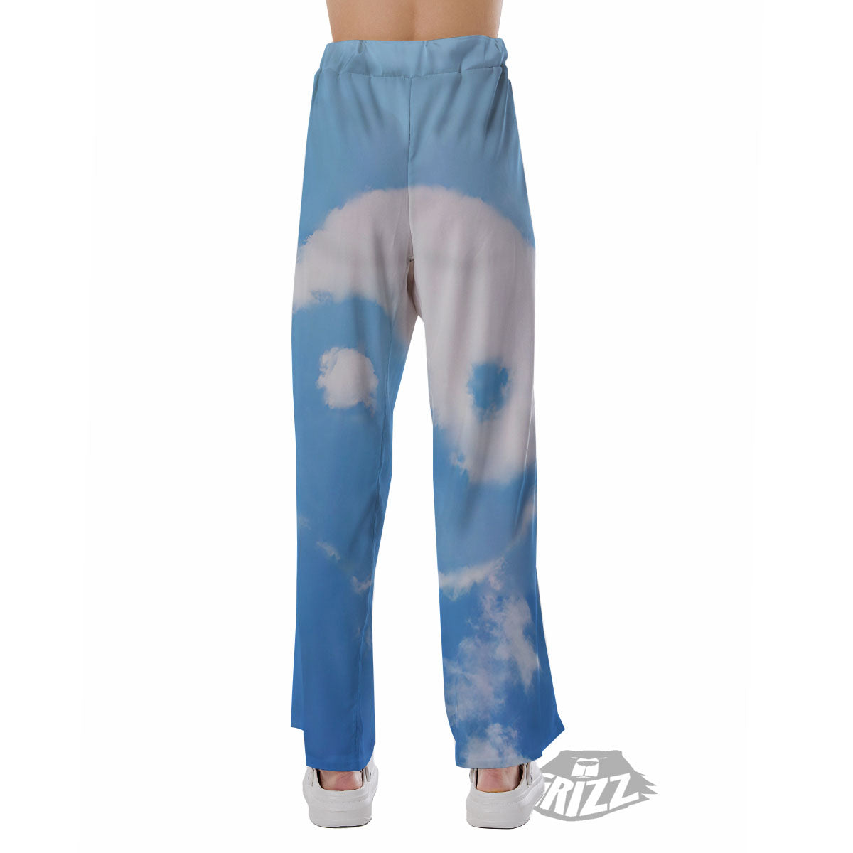 Yin Yang Space And Sky Print Pajama Pants-grizzshop
