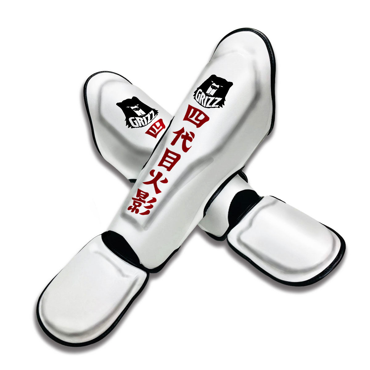 Yondaime Fourth Hokage Custom Muay Thai Shin Guards