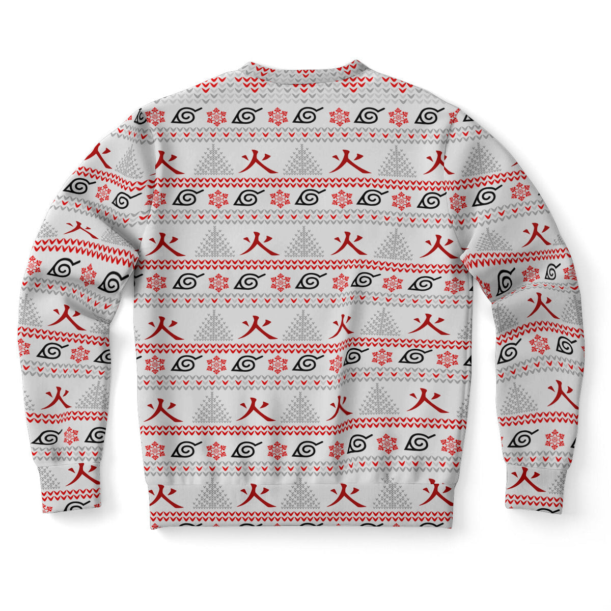 Yondaime Fourth Hokage Pattern Ugly Christmas Sweater-grizzshop