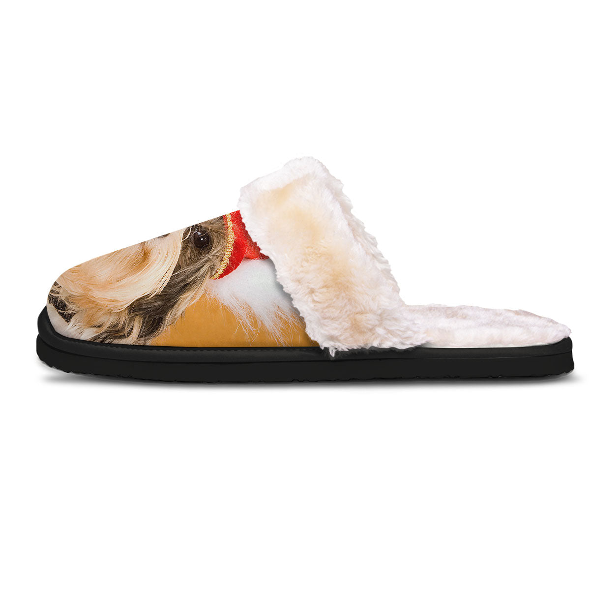 Yorkshire Terrier Red Cap Print Slippers-grizzshop