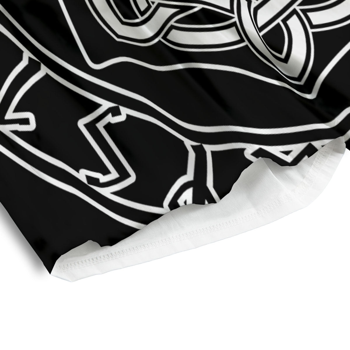 Younger Futhark And Mjolnir Print Men's Athletic Shorts