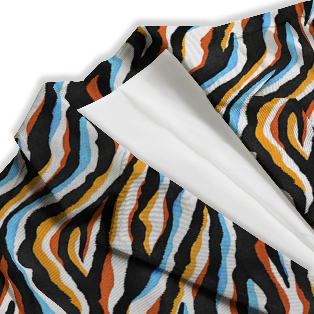 Zebra Abstract Print Pattern Women's Blazer-grizzshop