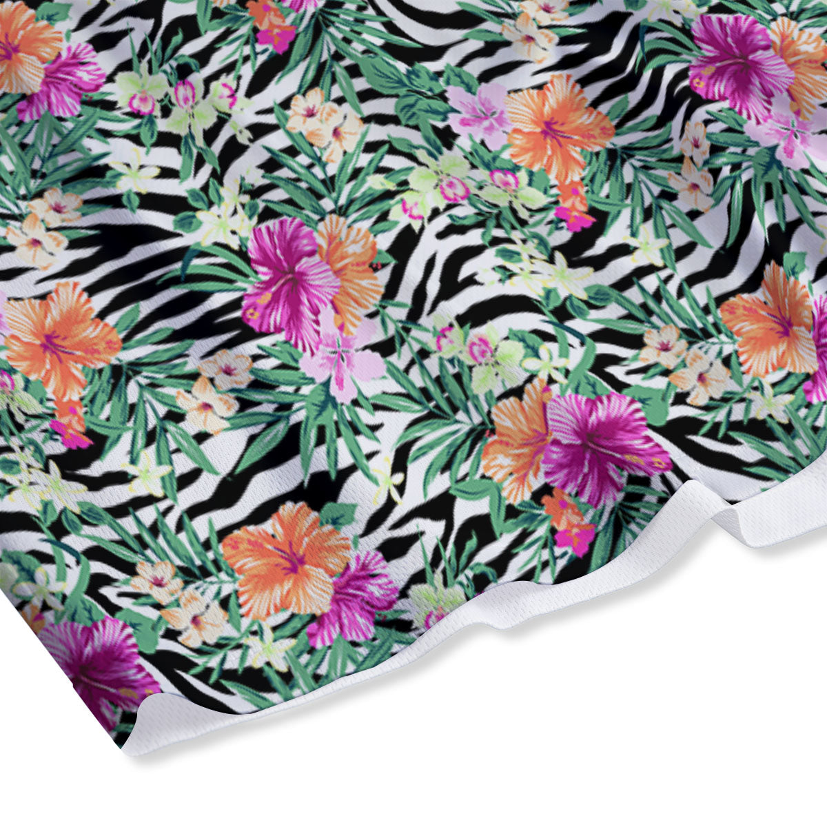 Woven Ethnic Mexican Print Pattern Mesh Shorts