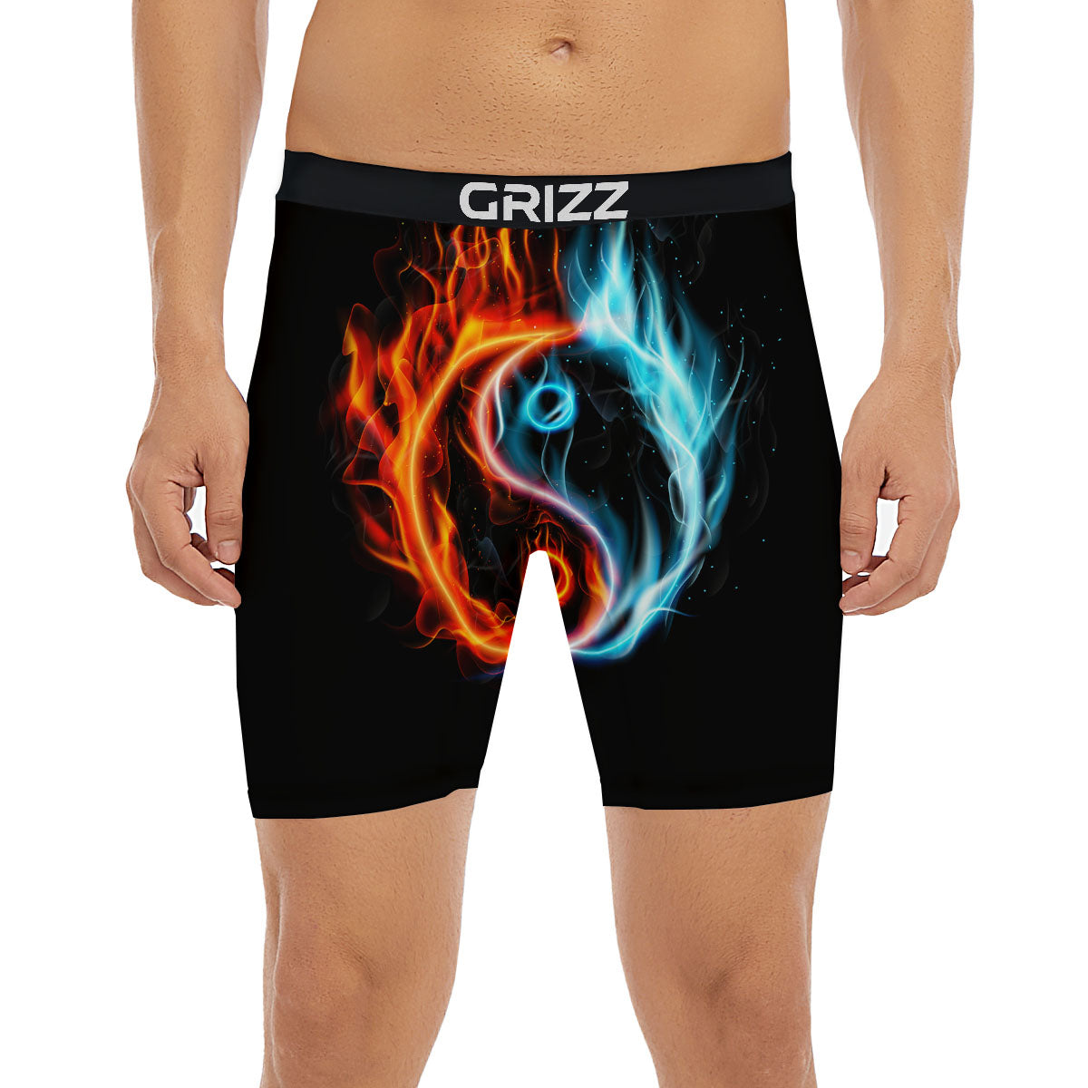 Zenitsu Print Pattern Boxer Briefs-grizzshop