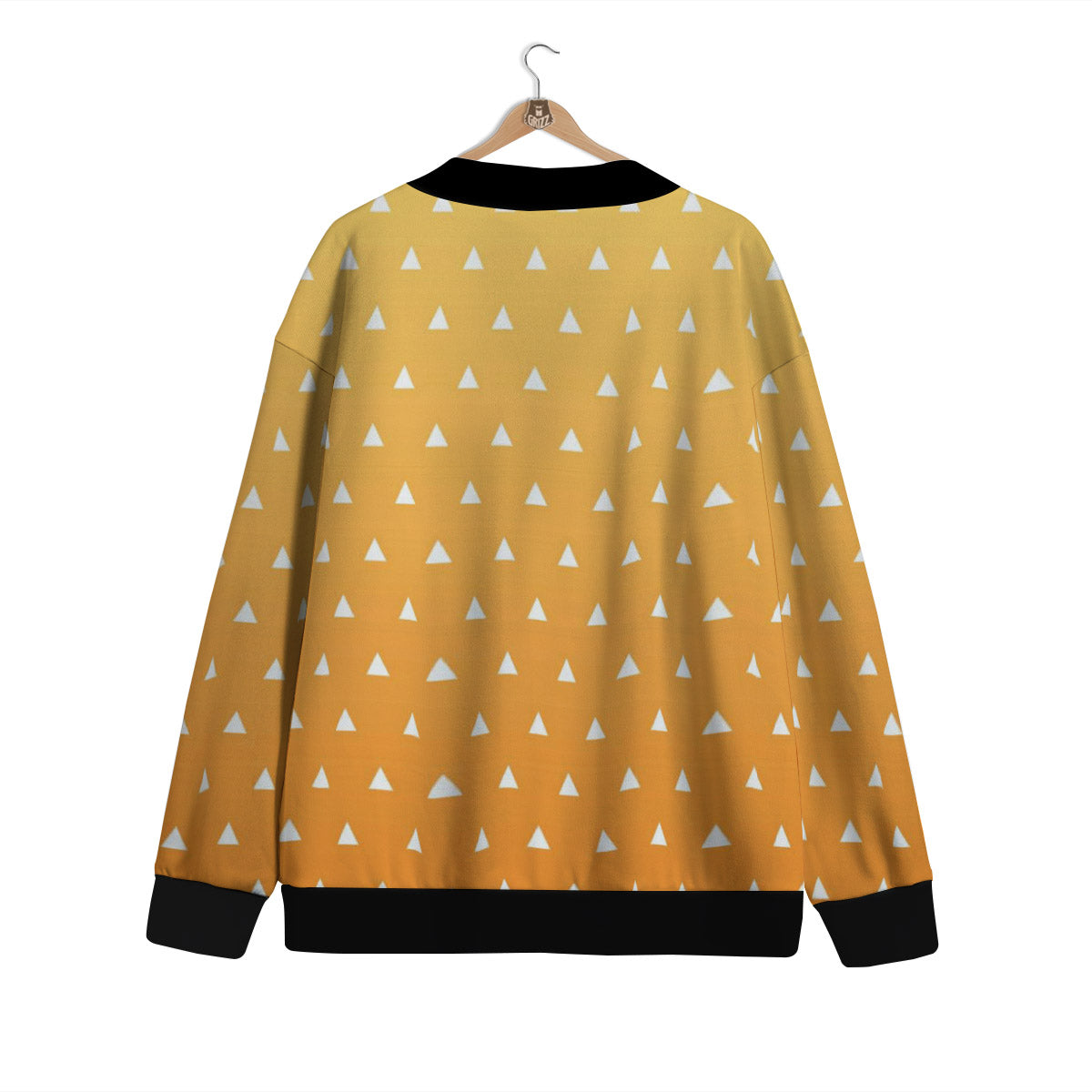Zenitsu Print Pattern Cardigan-grizzshop