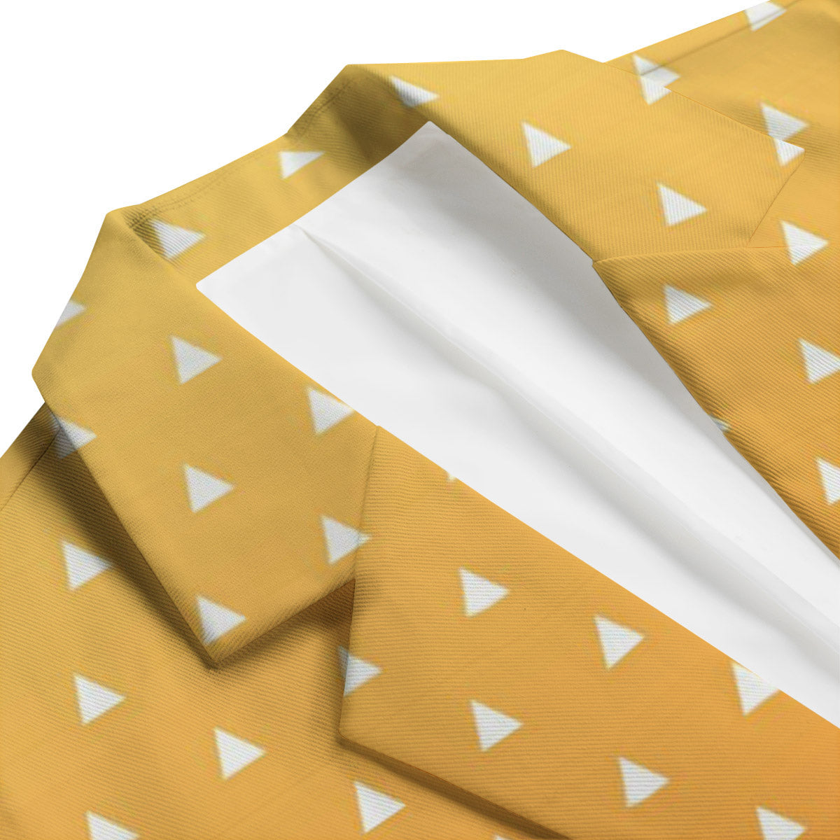 Zenitsu Print Pattern Men's Blazer-grizzshop