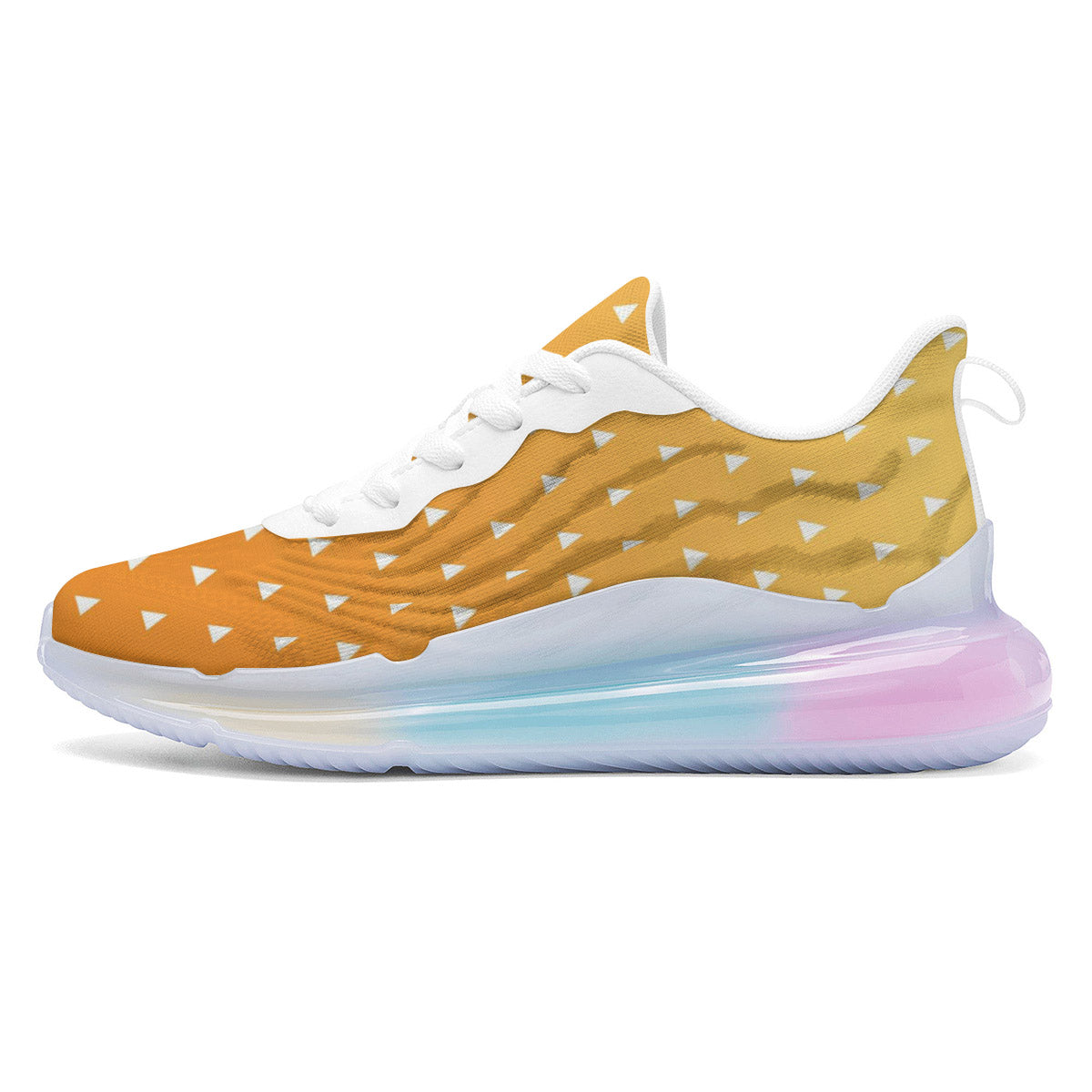 Zenitsu Print Pattern Running Sneakers-grizzshop