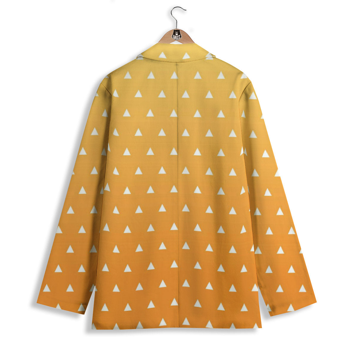 Zenitsu Print Pattern Women's Blazer-grizzshop