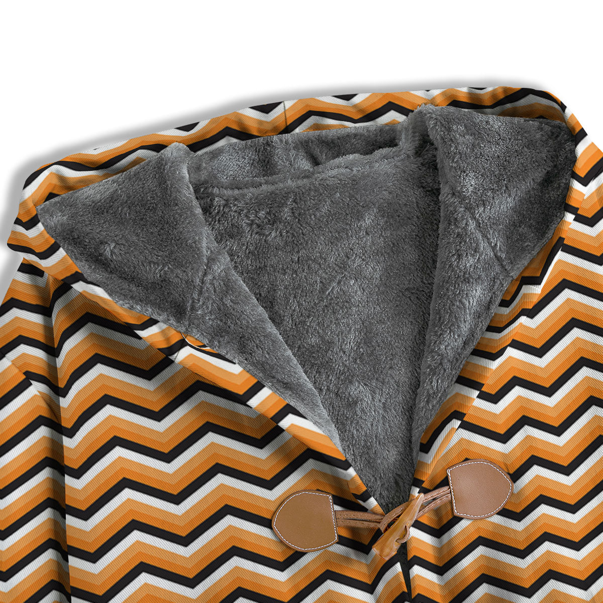 Zig Zag Halloween Print Pattern Men's Windbreaker Jacket-grizzshop