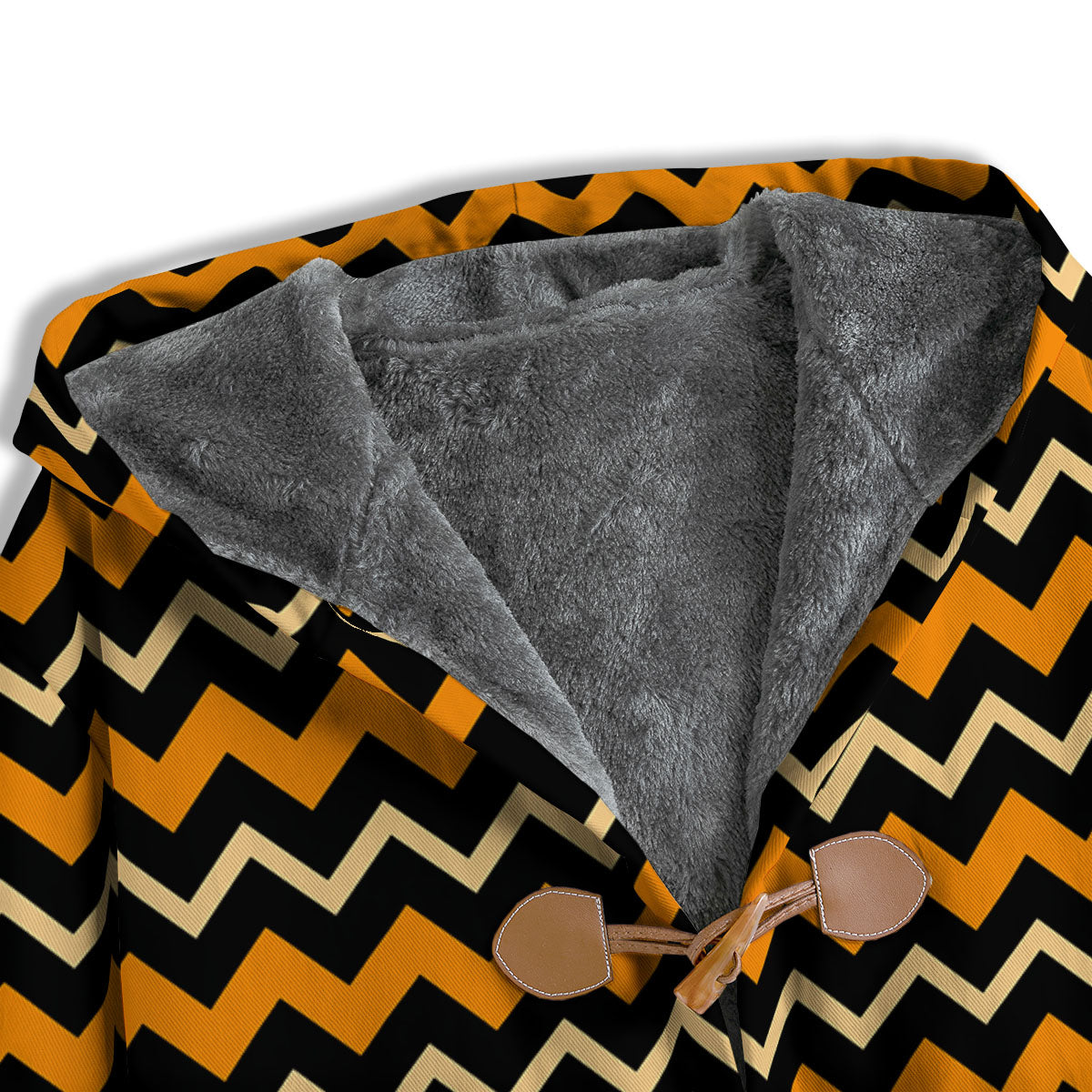Zigzag Halloween Print Pattern Men's Windbreaker Jacket-grizzshop