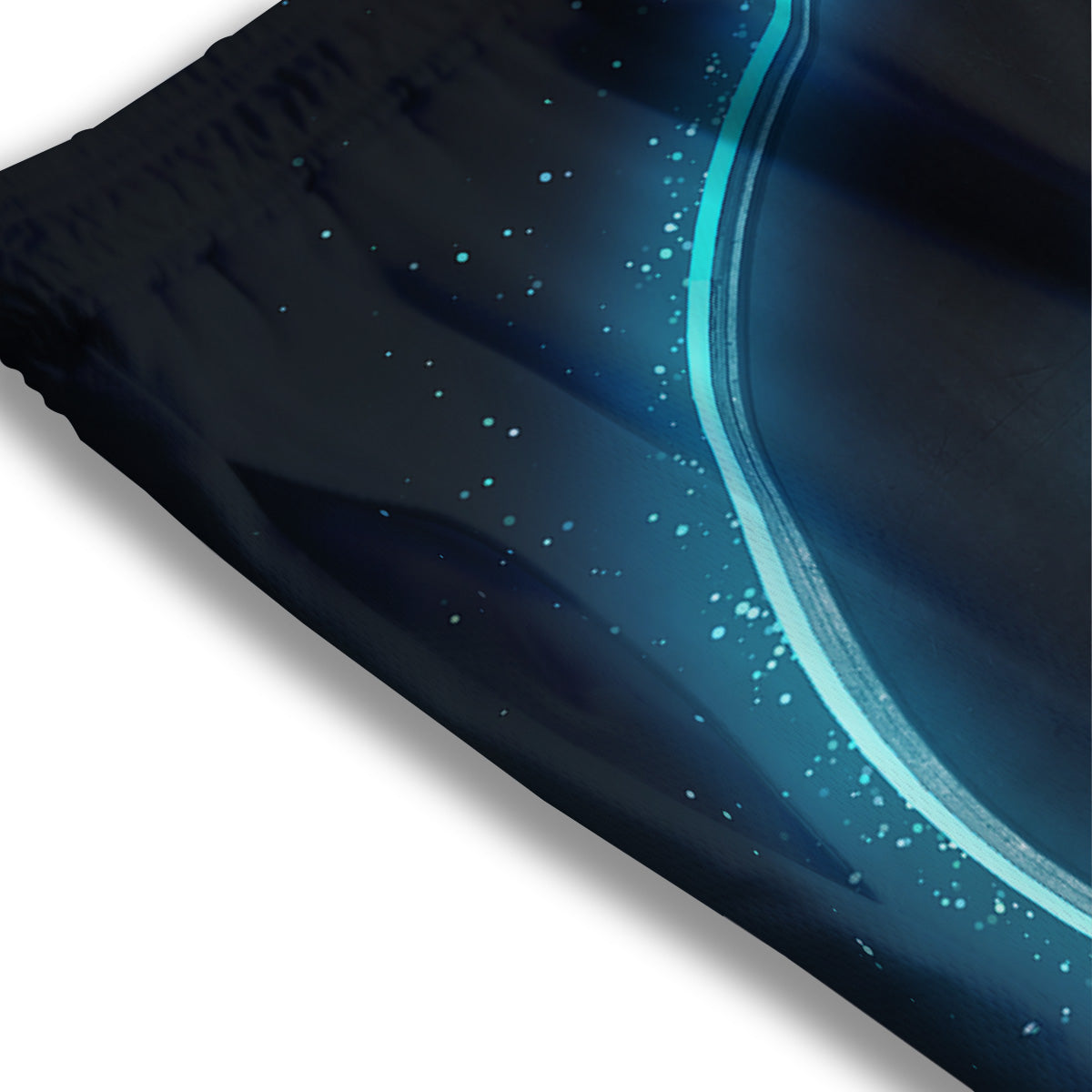 Yolk Egg Print Pattern Mesh Shorts