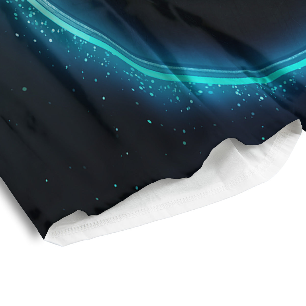 Zodiac Sign Blue Aries Print Men's Athletic Shorts