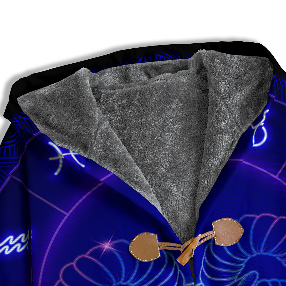 Zodiac Sign Dark Aries Print Men's Windbreaker Jacket-grizzshop