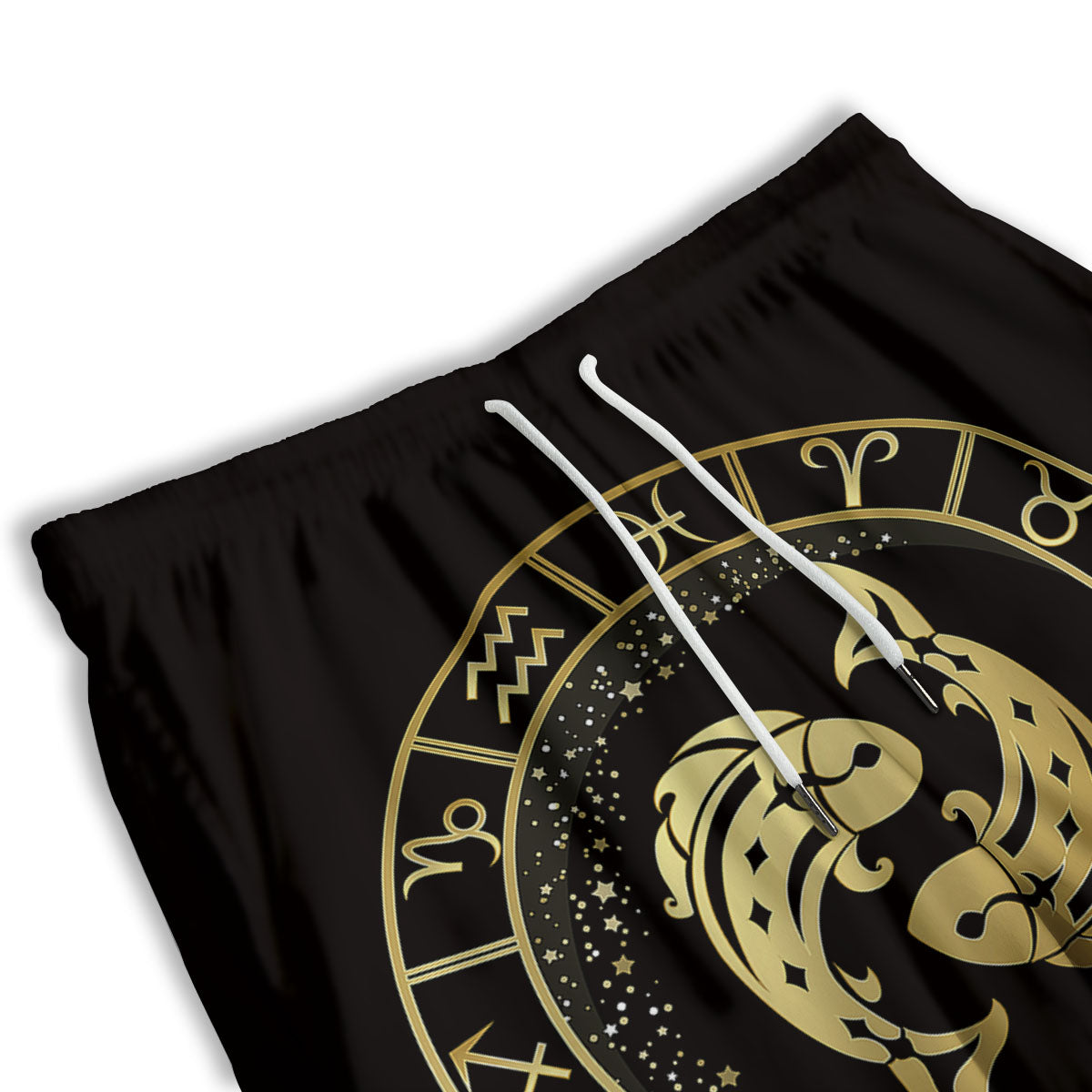 Zombie Brain Halloween Print Men's Athletic Shorts