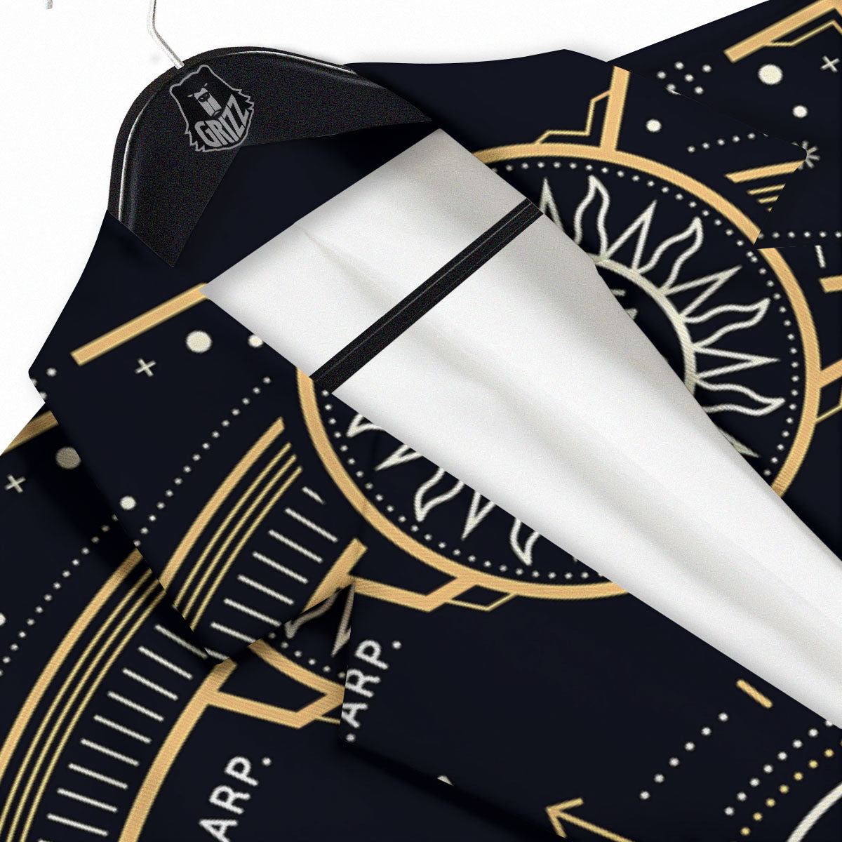 Zodiac Sign Vintage Taurus Print Men's Sport Coat-grizzshop