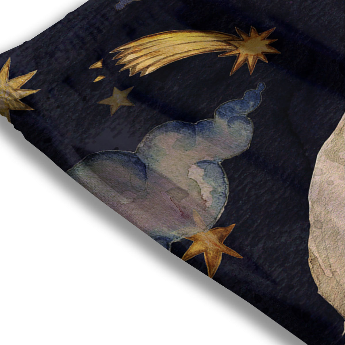 Zodiac Sign Watercolor Aries Print Mesh Shorts