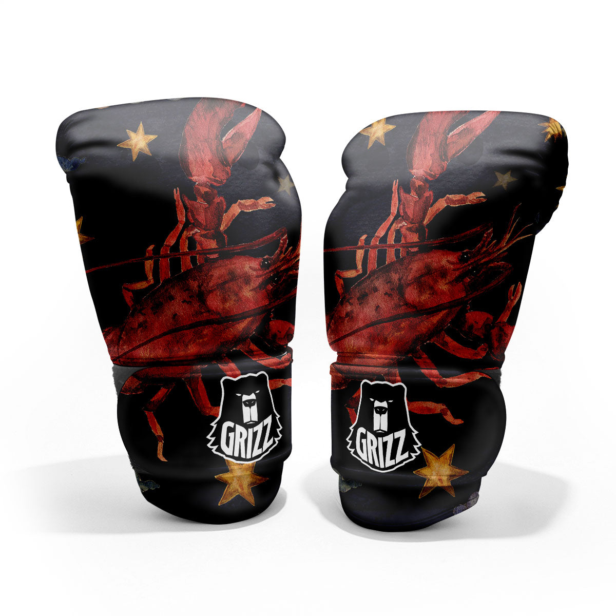 Zodiac Sign Watercolor Cancer Print Pro Boxing Glove