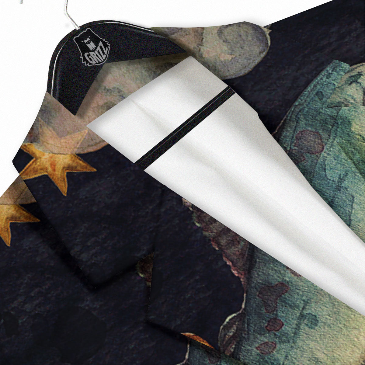 Zodiac Sign Watercolor Pisces Print Men's Sport Coat-grizzshop