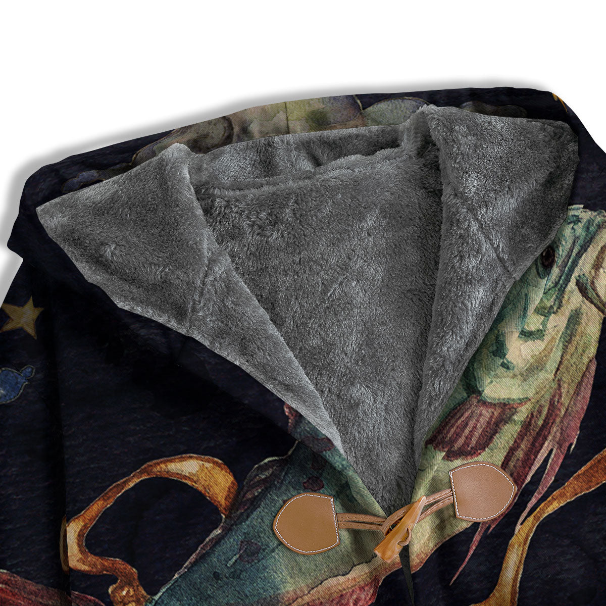 Zodiac Sign Watercolor Pisces Print Men's Windbreaker Jacket-grizzshop