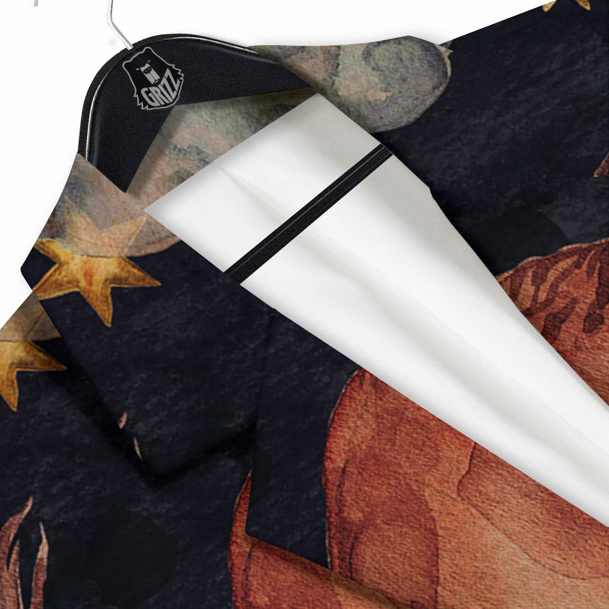 Zodiac Sign Watercolor Taurus Print Men's Sport Coat-grizzshop