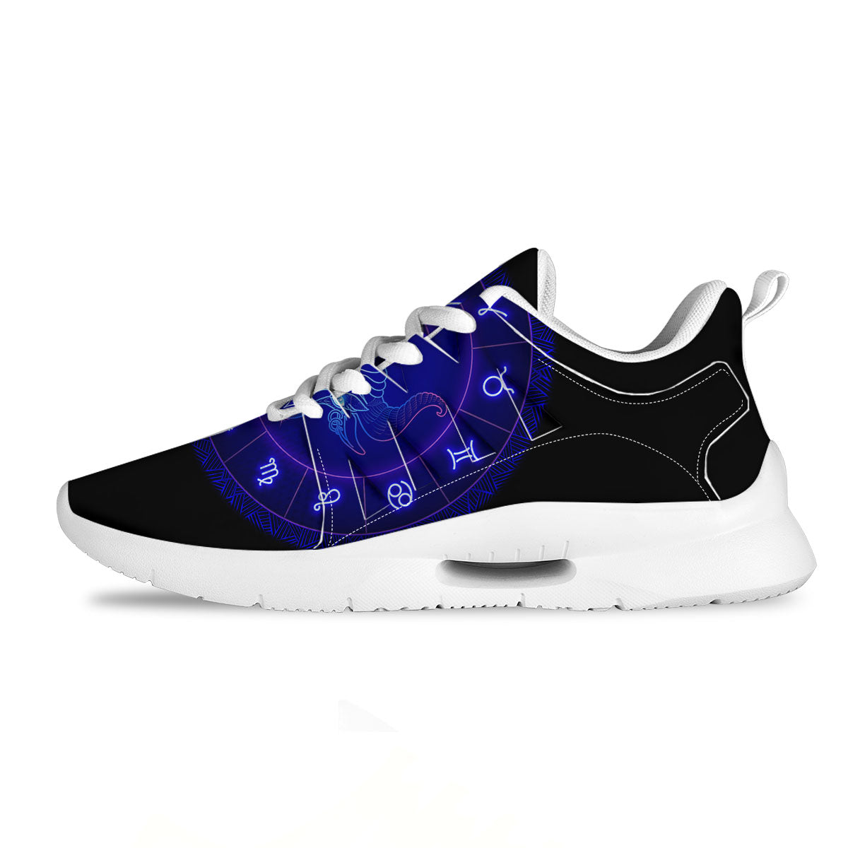 Zodiac Symbol Chinese Ox Print Tennis Shoes-grizzshop