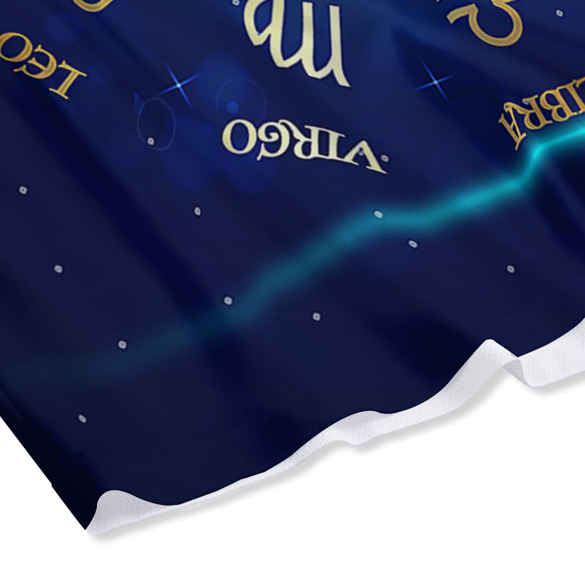 Zodiac Wheel Galaxy Print Mesh Shorts