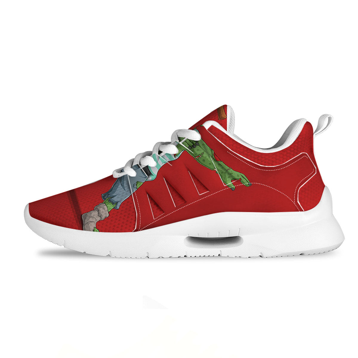 Zombie Dap Print Tennis Shoes-grizzshop