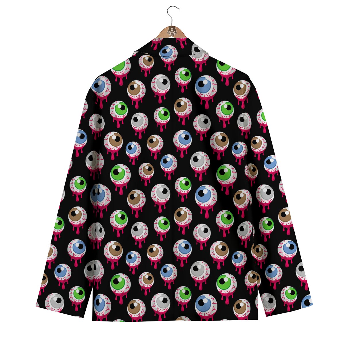 Zombie Eye Men's Blazer-grizzshop