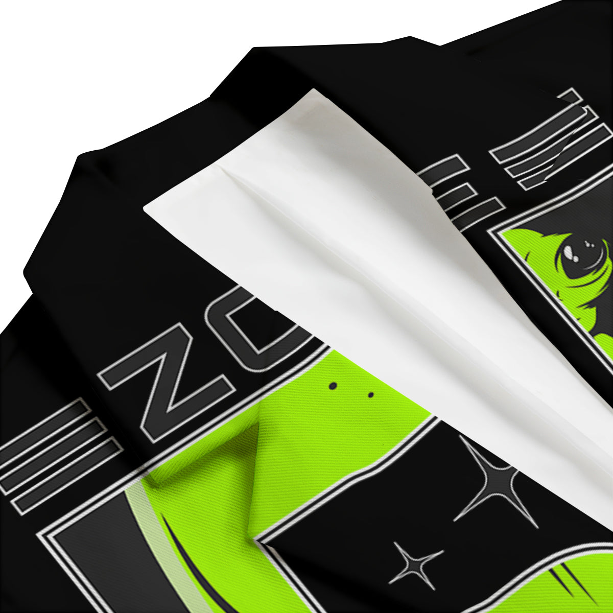 Zone 51 Alien And UFO Print Men's Blazer-grizzshop