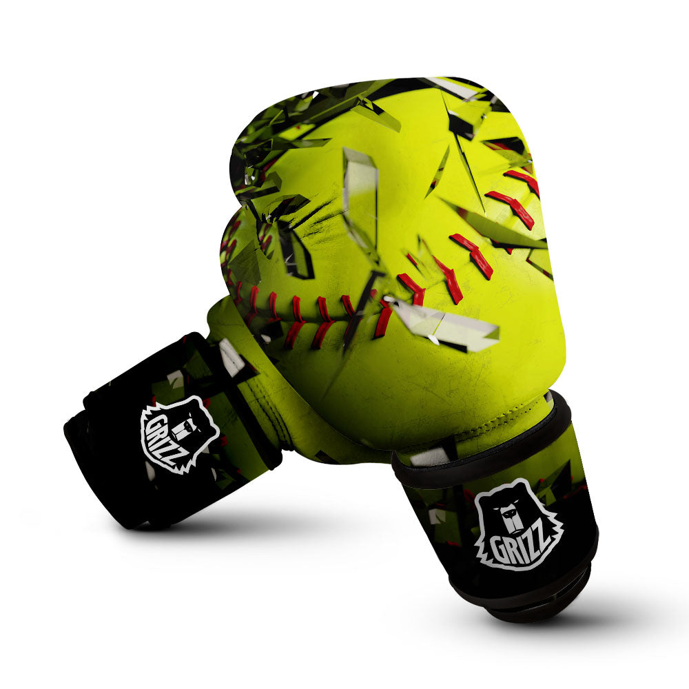 3D Baseballs Print Boxing Gloves-grizzshop