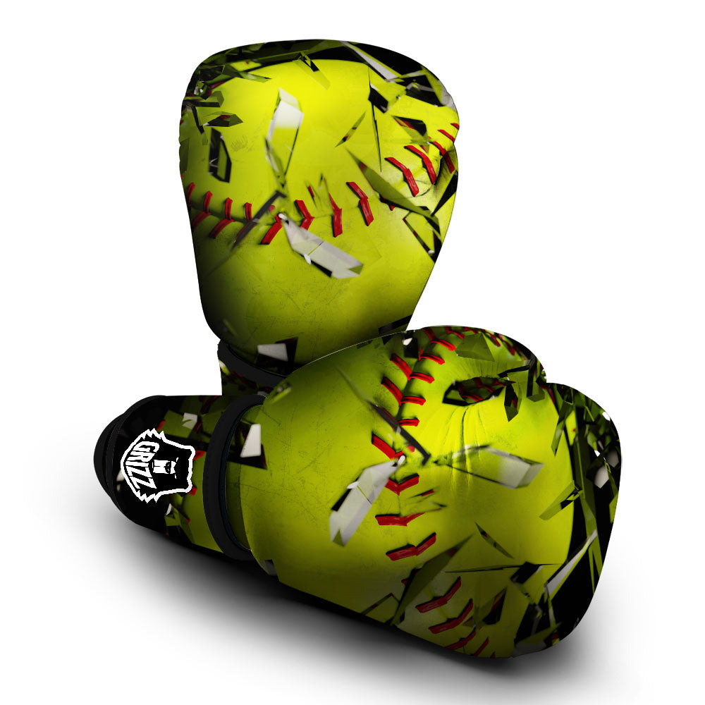 3D Baseballs Print Boxing Gloves-grizzshop