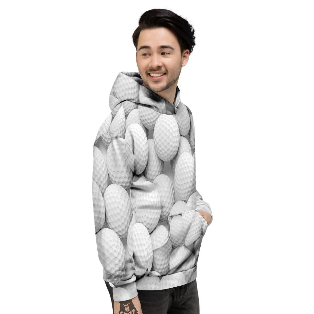 3D Golf Ball Print Men's Hoodie-grizzshop