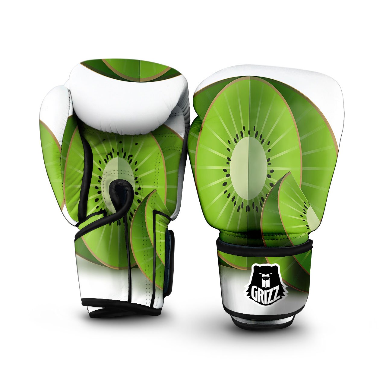 3D Kiwi Print Boxing Gloves-grizzshop