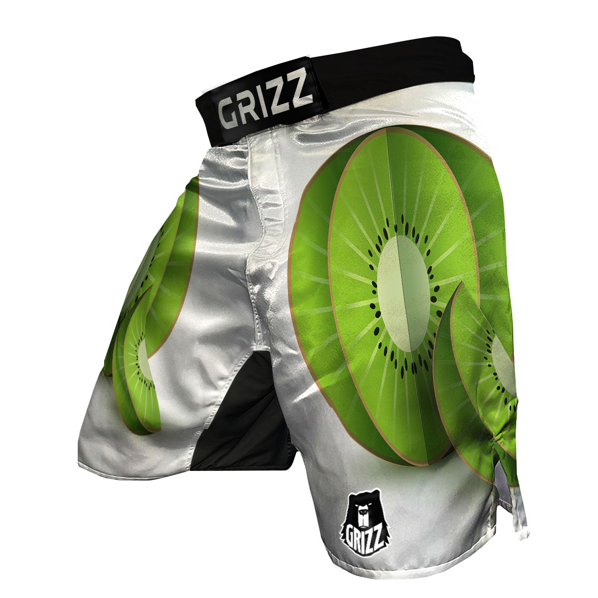 3D Kiwi Print MMA Shorts-grizzshop